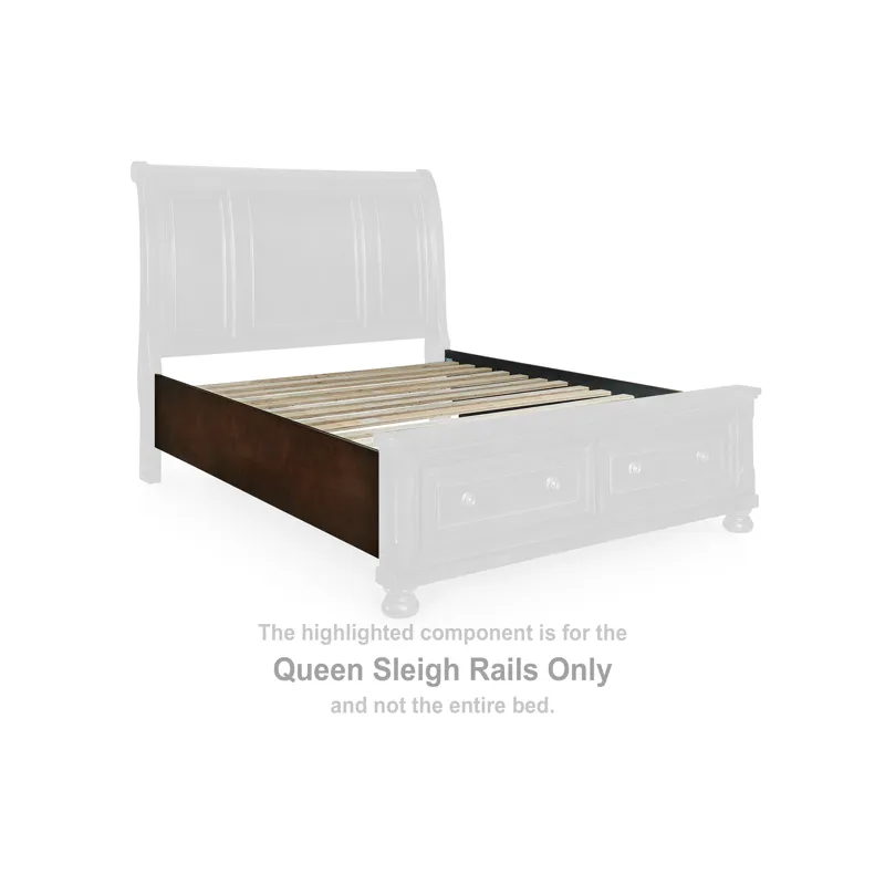 Porter Queen Sleigh Rails