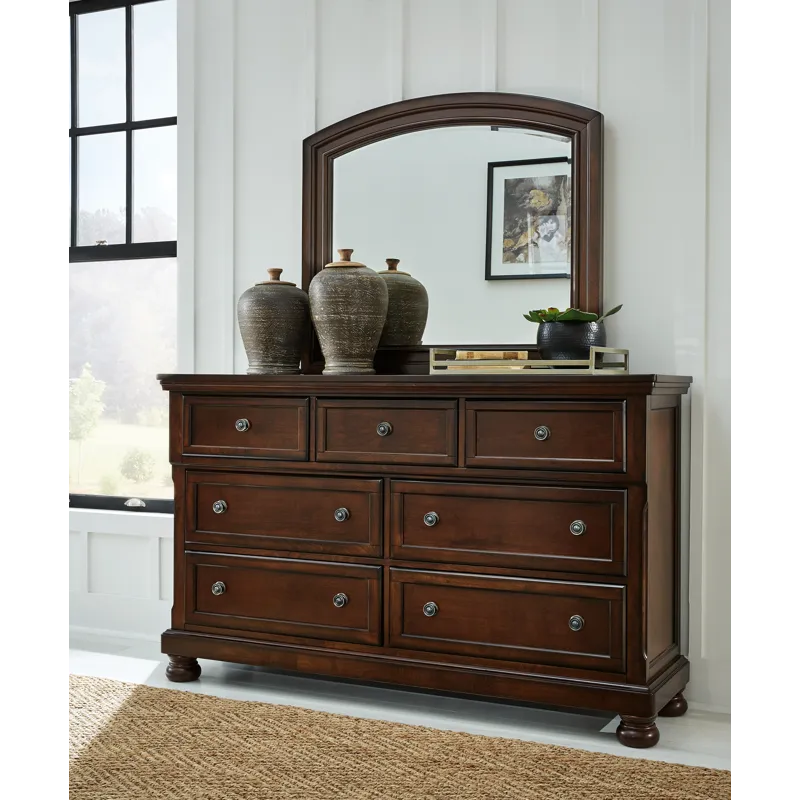 Porter Dresser and Mirror