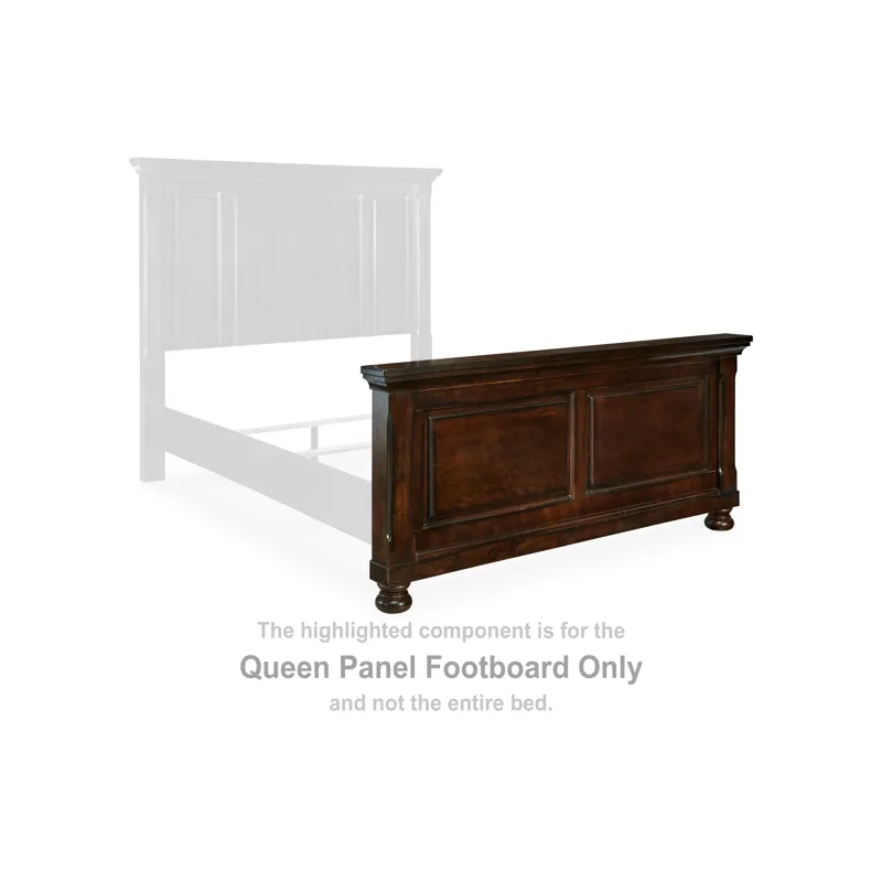 Porter Queen Panel Footboard