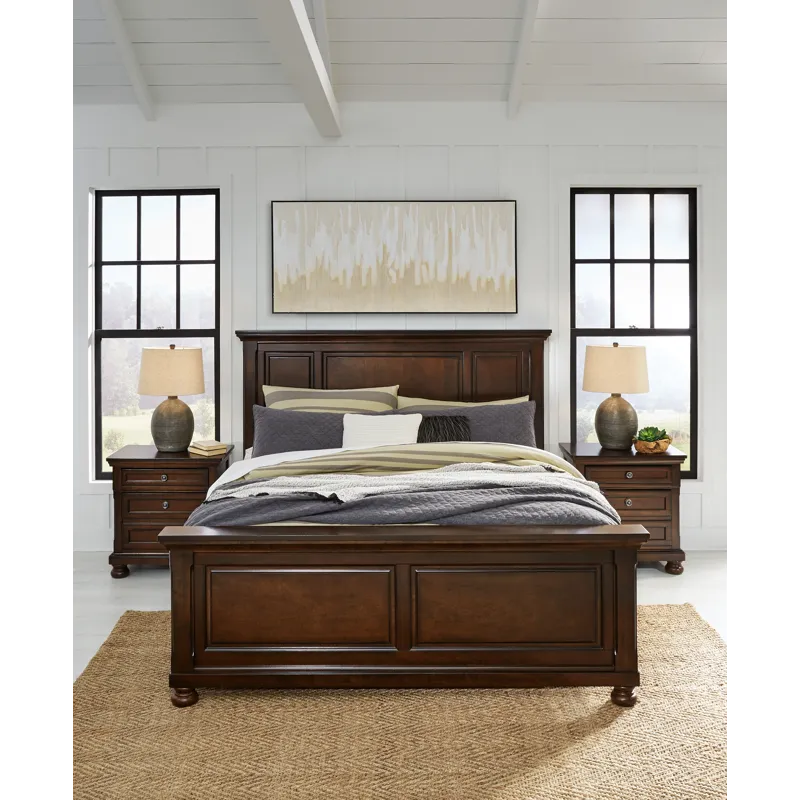 Porter King Panel Bed, Chest and 2 Nightstands