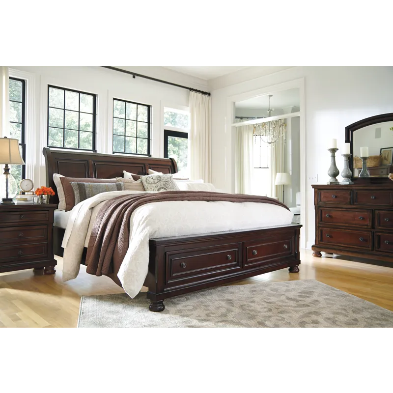 Porter Queen Sleigh Bed