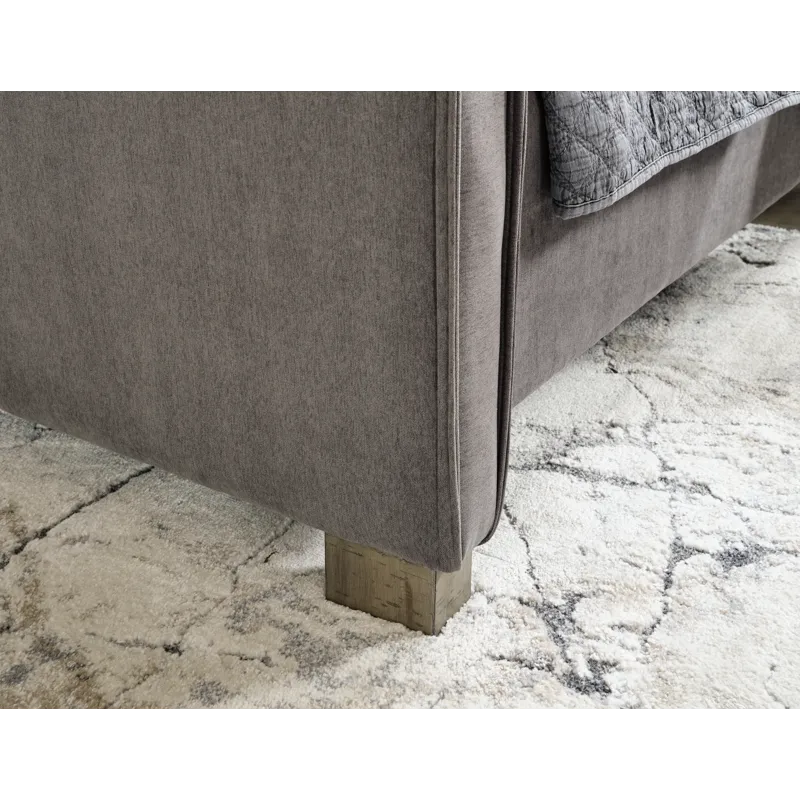 Krystanza Queen Upholstered Panel Bed