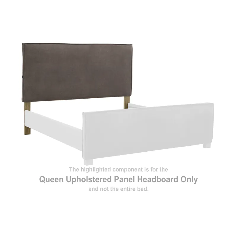 Krystanza Queen Upholstered Panel Headboard