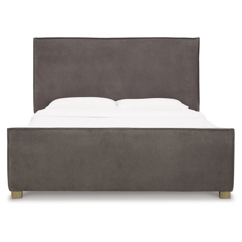 Krystanza Queen Upholstered Panel Bed