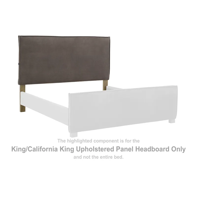 Krystanza King/California King Upholstered Panel Headboard