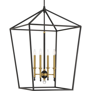 Townhall - 4 Light, Pendant