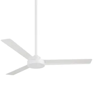 Roto - 52" Ceiling Fan - Flat White