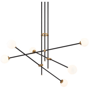 Cosmet- 6 Light Chandelier