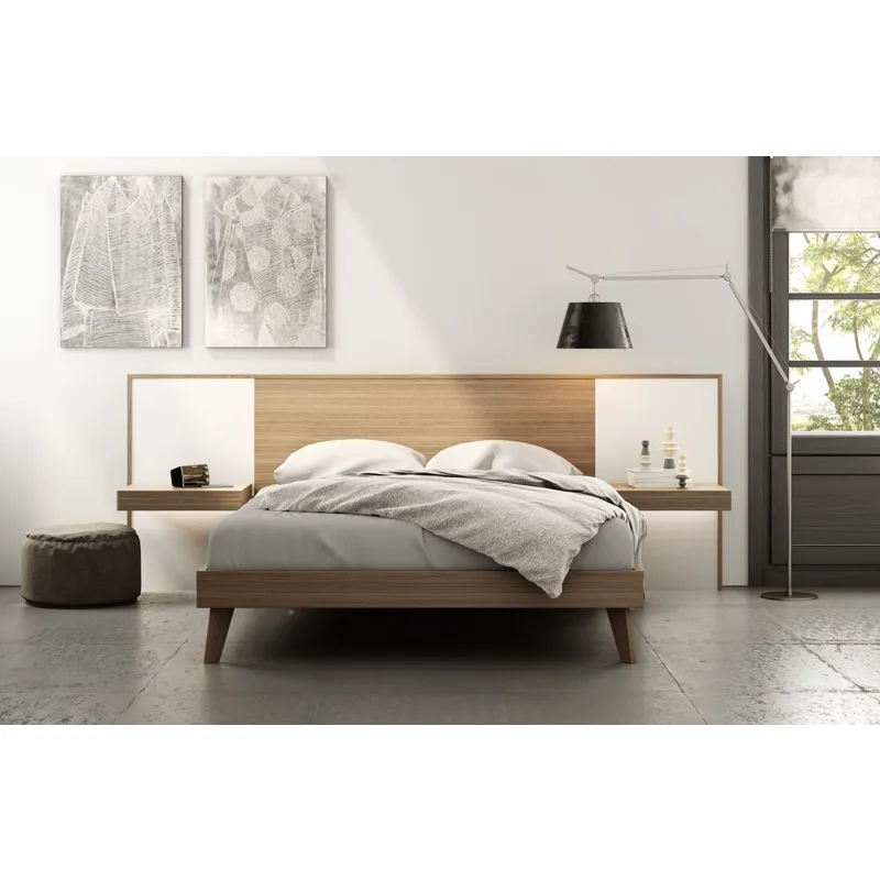 MONZA BED WITH UPHOLSTERED PANELS