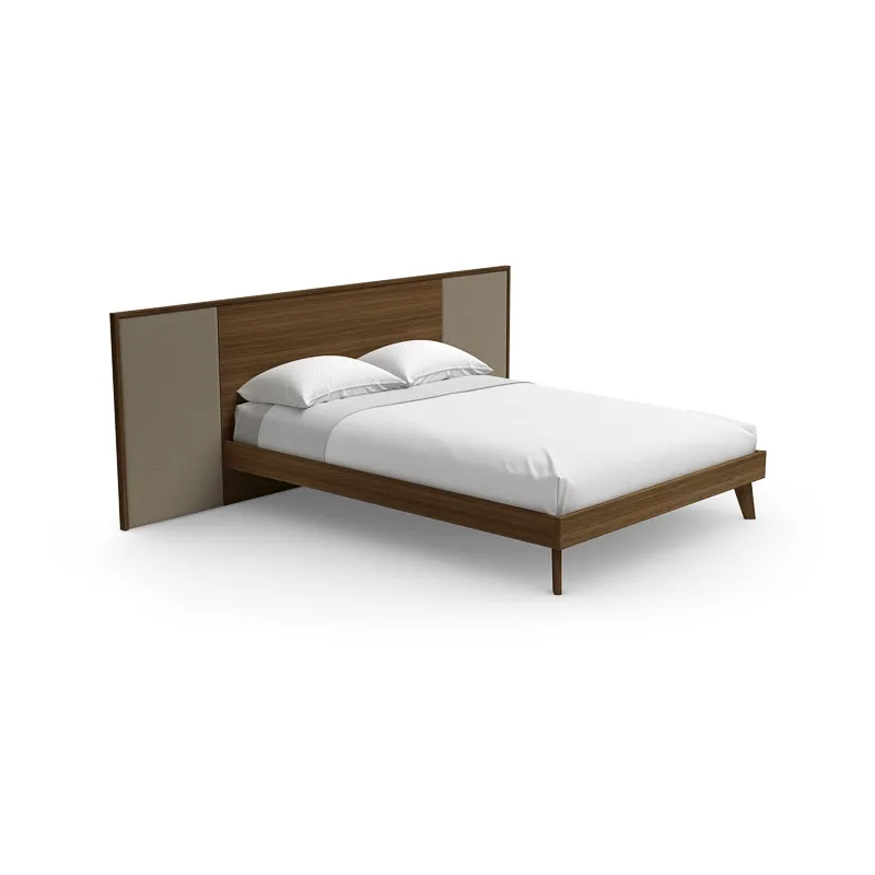 MONZA BED ON LEGS WITH UPHOLSTERED PANELS