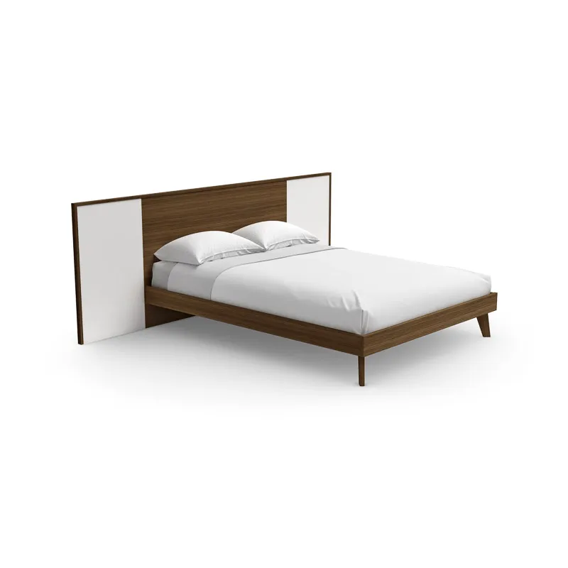 MONZA BED ON LEGS WITH COLOR PANELS