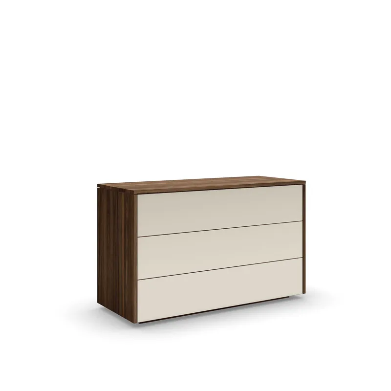 Mya Single Dresser with Glass Drawer Fronts