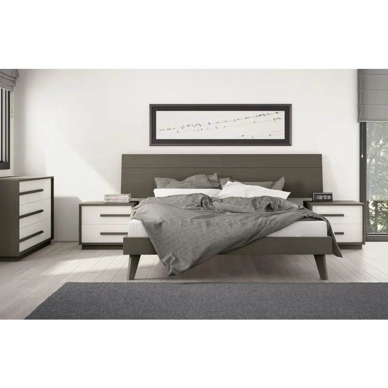 Nuria Single Dresser w/ Solid Color Front