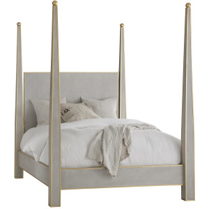 Gustavian Abstract Bed - Queen