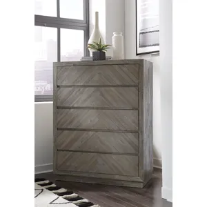 Herringbone Chest