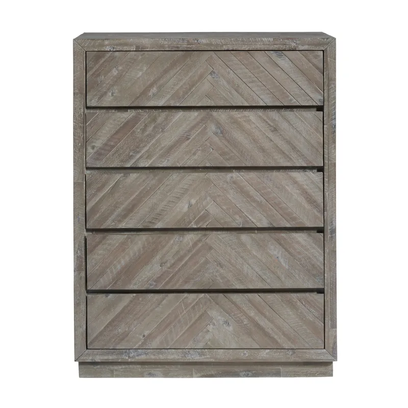 Herringbone Chest