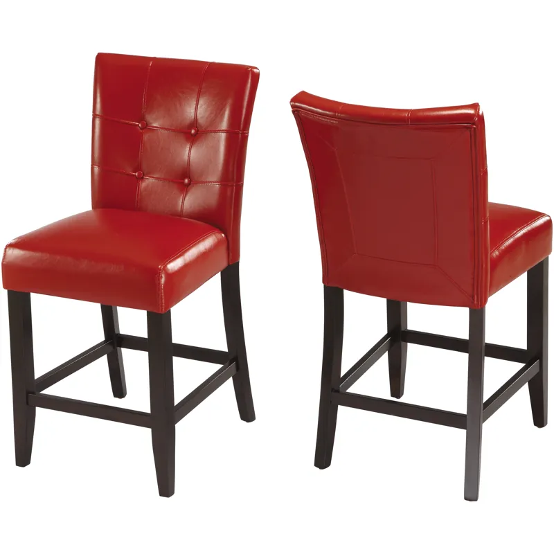 Synthetic Leather Counter Stool