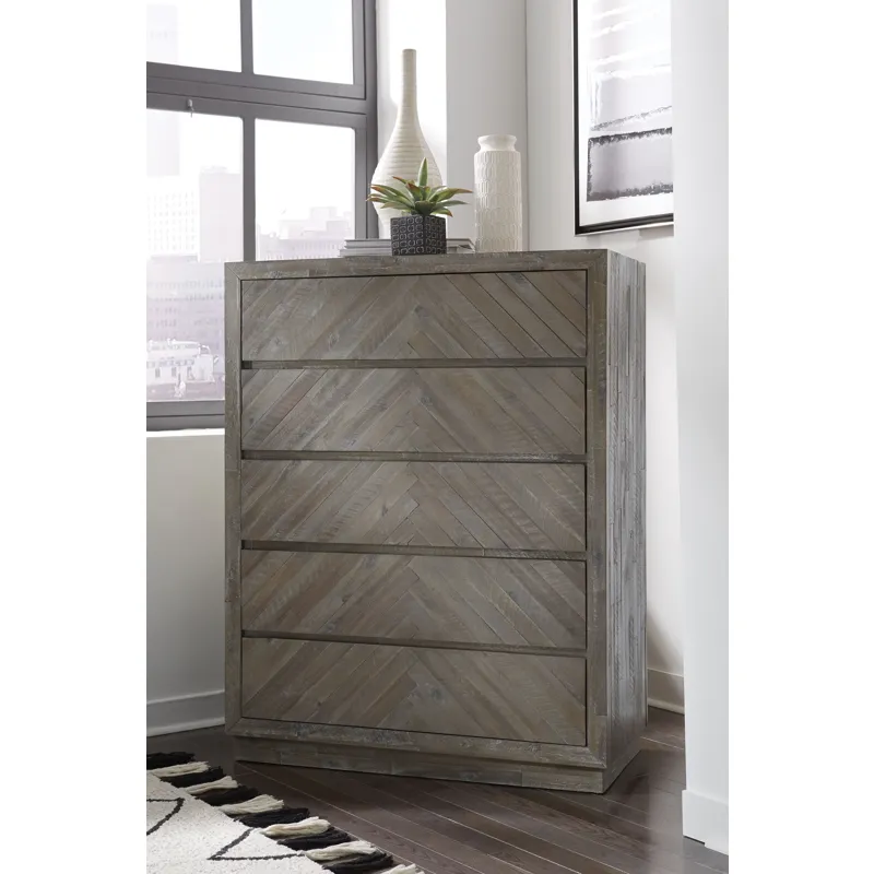 Herringbone Chest