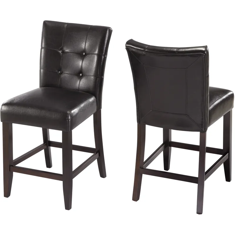 Synthetic Leather Counter Stool