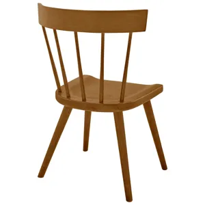 Sutter Walnut Wood Dining Side Chair Set of 2