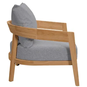 Brisbane 3-Piece Teak Wood Outdoor Patio Outdoor Patio Set