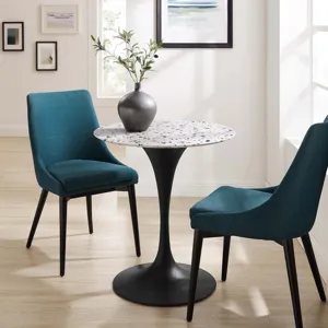 Lippa 28" Round Terrazzo Dining Table