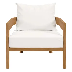 Brisbane Teak Wood Outdoor Patio Armchair