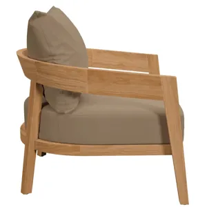 Brisbane 3-Piece Teak Wood Outdoor Patio Outdoor Patio Set