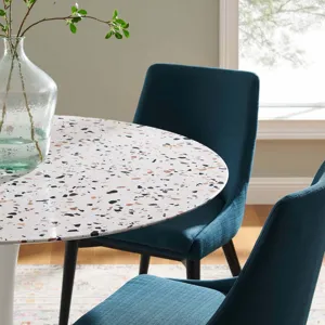 Lippa 47" Round Terrazzo Dining Table