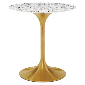 Lippa 28" Round Terrazzo Dining Table