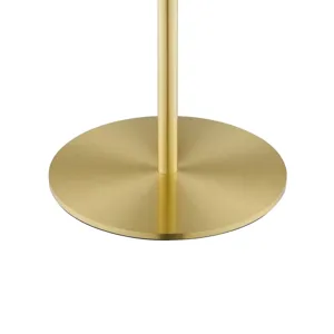 Reprise Glass Sphere Glass and Metal Table Lamp