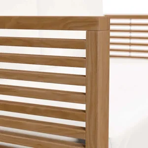 Carlsbad Teak Wood Outdoor Patio Loveseat