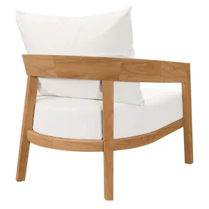 Brisbane 6-Piece Teak Wood Outdoor Patio Outdoor Patio Set
