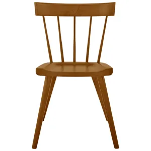 Sutter Walnut Wood Dining Side Chair Set of 2