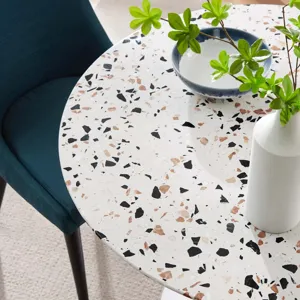 Lippa 36" Round Terrazzo Dining Table