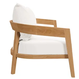 Brisbane 6-Piece Teak Wood Outdoor Patio Outdoor Patio Set
