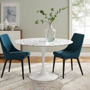 Lippa 47" Round Terrazzo Dining Table