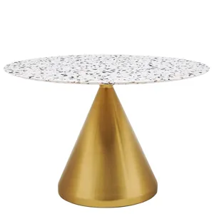 Tupelo 47" Round Terrazzo Dining Table