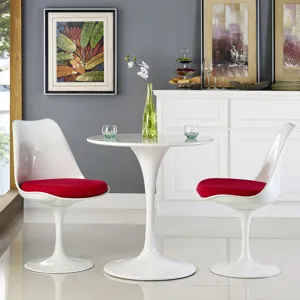 Lippa 28" Round Wood Top Dining Table