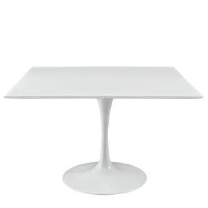 Lippa 47" Square Wood Top Dining Table