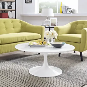 Lippa 36" Round Wood Coffee Table