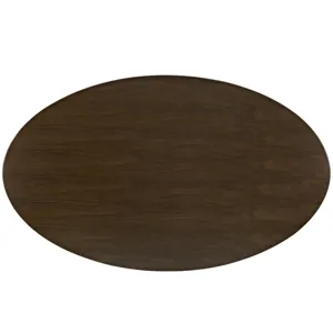 Lippa 78" Oval Wood Dining Table
