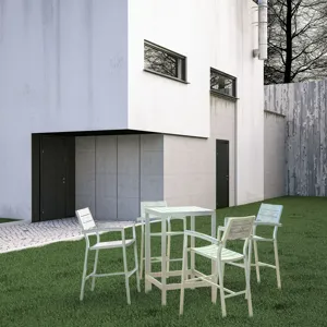 Maine 5 Piece Outdoor Patio Bar Set