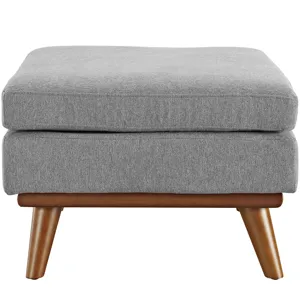 Engage Upholstered Fabric Ottoman