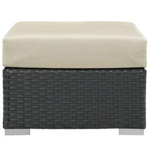 Sojourn Outdoor Patio Sunbrella Ottoman