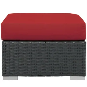 Sojourn Outdoor Patio Sunbrella Ottoman