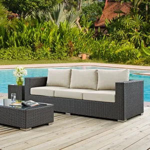 Sojourn Outdoor Patio Sunbrella Sofa