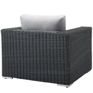 Summon Outdoor Patio Fabric Sunbrella Armchair