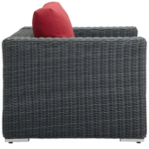 Summon Outdoor Patio Fabric Sunbrella Armchair