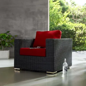 Summon Outdoor Patio Fabric Sunbrella Armchair